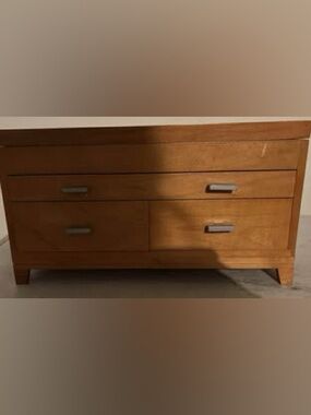 Wood Jewelry Box with mirror